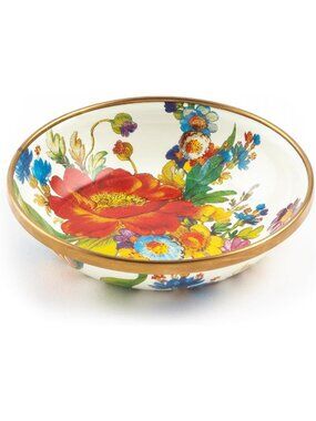 Charming Enamel Dipping Bowl - Small Serving Bowl for Entertaining & Decor
